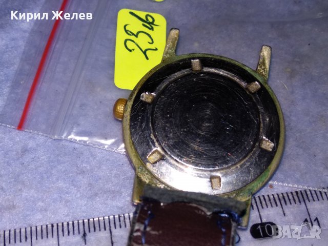 ПОЛЕТ 17 КАМЪКА Стар РУСКИ КОЛЕКЦИОНЕРСКИ СССР МЪЖКИ МЕХАНИЧЕН ЧАСОВНИК с КОЖЕНА КАИШКА 35324, снимка 13 - Антикварни и старинни предмети - 39892623