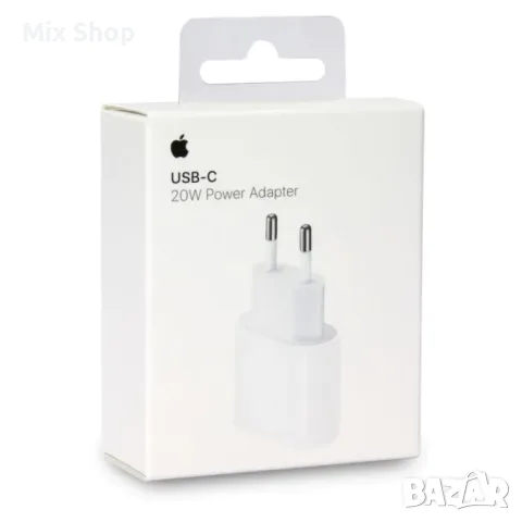 Нов Оригинален Apple 20W USB-C Power Adapter, снимка 4 - Друга електроника - 55783066