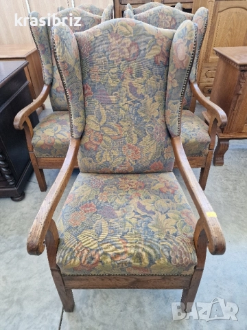 Масивни Кресла-Налични-5бр.-внос от Германия!ОБЯВЕНАТА ЦЕНА Е ЗА БРОЙ!, снимка 6 - Столове - 51757683