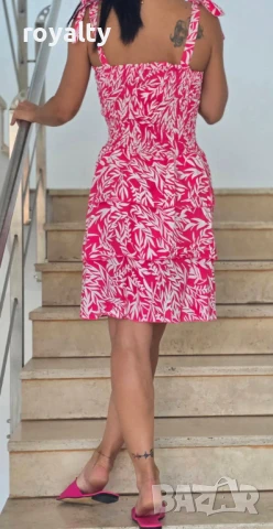 Дамска рокля Два цвята , снимка 2 - Рокли - 51222384