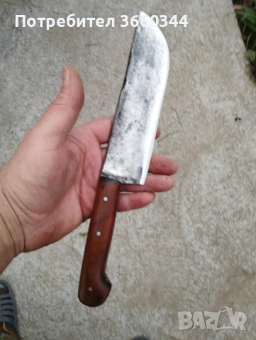 Стар кован нож, снимка 3 - Ножове - 53564945