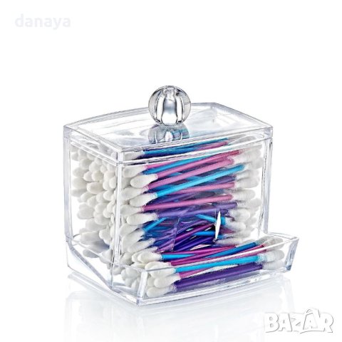 2175 Поставка органайзер за клечки за уши, снимка 2 - Кутии за съхранение - 32955296