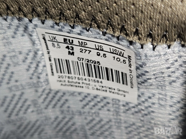 Нови Ботуши HAIX BLACK EAGLE , снимка 3 - Мъжки боти - 52772586