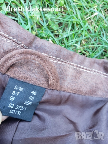 Естествена кожа палто, снимка 3 - Палта - 51528036