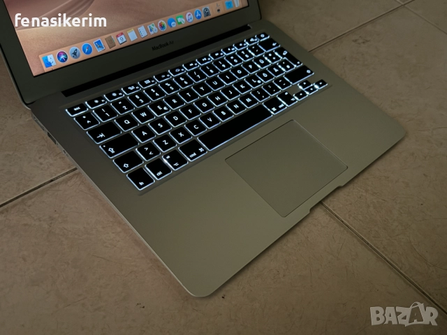 13.3' Core i5 Apple MacBook Air Mid 2017 8GB RAM/128GB SSD/Intel HD 6000/Батерия 8 часа, снимка 5 - Лаптопи за работа - 52248724