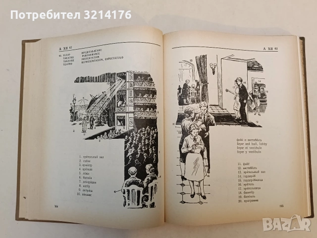 Картинный словарь русского языка - Ю. В. Ванников, А. Н. Щукин (1965), снимка 9 - Чуждоезиково обучение, речници - 53355507