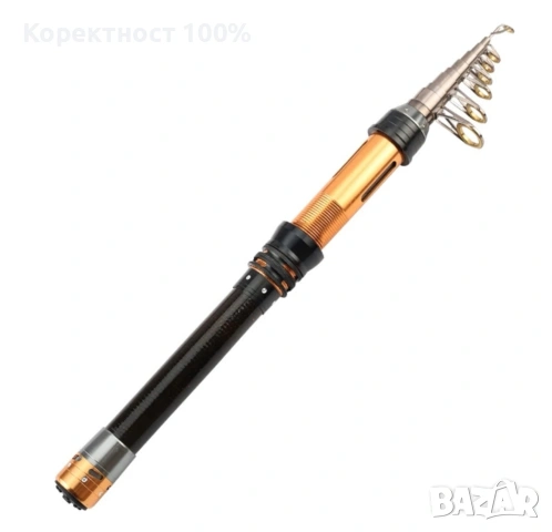 Качествен карбонов телескоп 3м.къса сглобка., снимка 7 - Въдици - 53627783