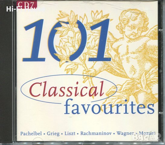 101 Classival Favourites - Pachelbel, Grieg, Liszt, снимка 1 - CD дискове - 34580658
