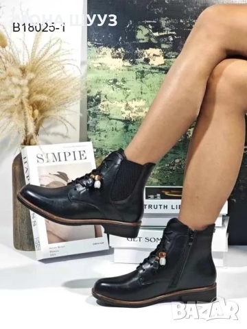 Дамски обувки код 18025, снимка 2 - Дамски боти - 51766995