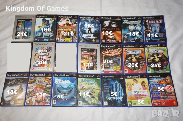 Игри за PS2 DOA 2/Soul Reaver 2/Mace Griffin/Ghosthunter/GTA Vice City/Psi-Ops/