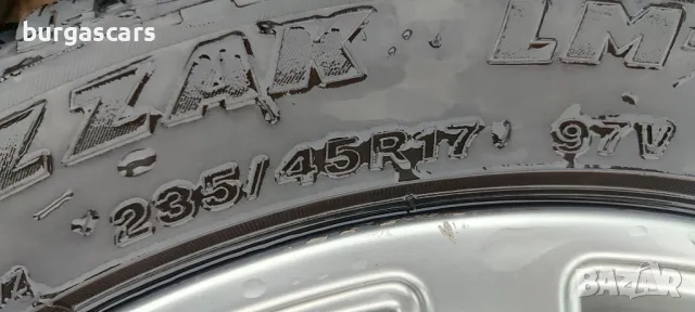 Алуминиеви джанти с гуми Audi 17ки - 600лв, снимка 6 - Гуми и джанти - 48021601