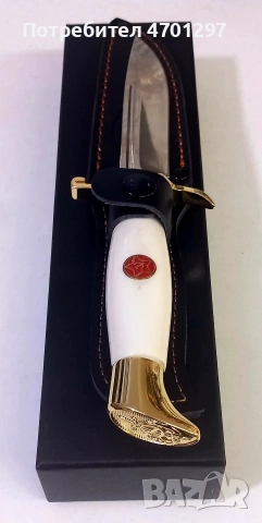 Ловен нож Финка НКВД Звезда , снимка 7 - Ножове - 53019552