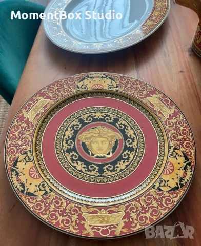 Rosenthal Versace порцелан сервиз 6 човека нов, снимка 5 - Сервизи - 53648071