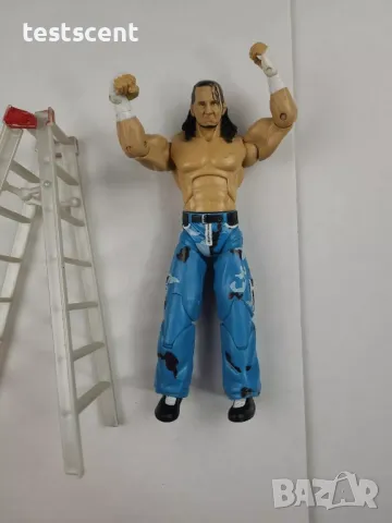 Екшън фигура WWE Matt Hardy Мат Харди Deluxe Aggression играчка WWE AEW Series 10 2005, снимка 8 - Играчки за стая - 48244243