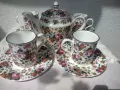 James Sadler Olde Chintz Чайник, чаши и чинийки, снимка 17