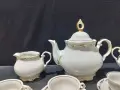 Стар български порцелан чаши за кафе чайник захарница латиера , снимка 16