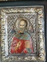 Сребърна икона на Свети Никола, снимка 2