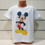 Нова детска тениска с дигитален печат Мики Маус, снимка 1 - Детски тениски и потници - 36350258
