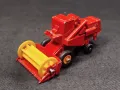 СТАРА РЕТРО МЕТАЛНА КОЛИЧКА MATCHBOX ENGLAND CLAAS COMBINE HARVESTER, снимка 1