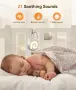 Преносима бяла шумова машина за бебета Dreamegg D11 – с нощна лампа и 21 успокояващи звука, снимка 3