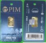 Златно кюлче PIM 0.1 грама, снимка 1 - Колекции - 35867714