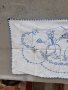 Старинен бродиран ковьор,покривка за стена #212, снимка 3