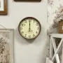 Стенен часовник Ø 25 см — стилен акцент за дома или подарък, снимка 3