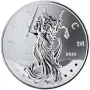 Сребро 1oz Госпожа Справедливост - ост. Ниуе 2025, снимка 1