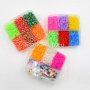 Кутия с ластици за гривни и плетене 4500 части, снимка 7