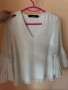 Елегантна бяла блуза, снимка 1