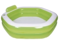 Надуваем детски басейн с вградени облегалка и чаша 202×151×46/60см, снимка 3