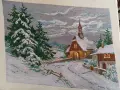 Гоблен "Бяла приказка" и "Зимен параклис", снимка 2
