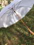 Рекламен чадър с дървена дръжка, снимка 2
