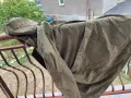 Нова военна шуба с кожена подплата и подарък още една шуба, снимка 8