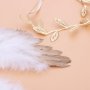 Ангелски крила за фотосесия на бебе със златисто , снимка 2