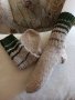 Ръчно плетени чорапи от 100% вълнал Размер 38, снимка 2