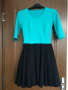 Синьо-зелена официална рокля, снимка 1 - Рокли - 36153198