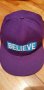 Justin Bieber Believe Tour Swaggy Purple Snapback Cap Hat
