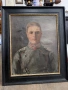 Стара нацистка картина портрет №7896, снимка 1
