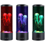  LED лампа аквариум с медузи, снимка 1 - Лед осветление - 44638896