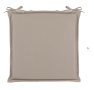 Възглавница за стол, 40x40 см, Бежева, снимка 2