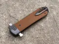 Сгъваем джобен нож GANZO ADIMANTI SAMSON D2 G10 Brown, снимка 5