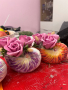 Кашпи със сапунени ароматни рози, снимка 6