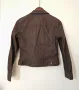 Ново дамско дънково яке тъмно кафяво S размер , снимка 3