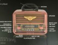 Ретро винтидж акумулаторно радио Golon RX-BT929 Bluetooth,Usb, Sd, FМ, АМ, SW , снимка 3