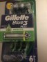 Gillette Blue 3 Sensitive Самобръсначка за мъже х6 броя, снимка 1 - Козметика за лице - 40473653