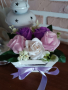 Букет от сапунени рози, снимка 1 - Арт сувенири - 44701316