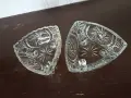 Триъгълни стъклени купички , снимка 4