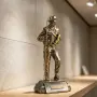 нова Статуетка Рибар или Ловец - Фигура за Декорация, снимка 1