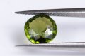 Зелен турмалин 1.32ct овална шлифовка